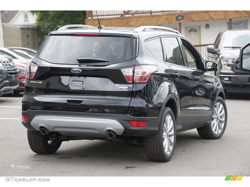 2017 Escape Titanium - Shadow Black / Charcoal Black photo #3