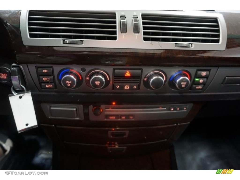 2006 7 Series 750i Sedan - Jet Black / Black/Black photo #47