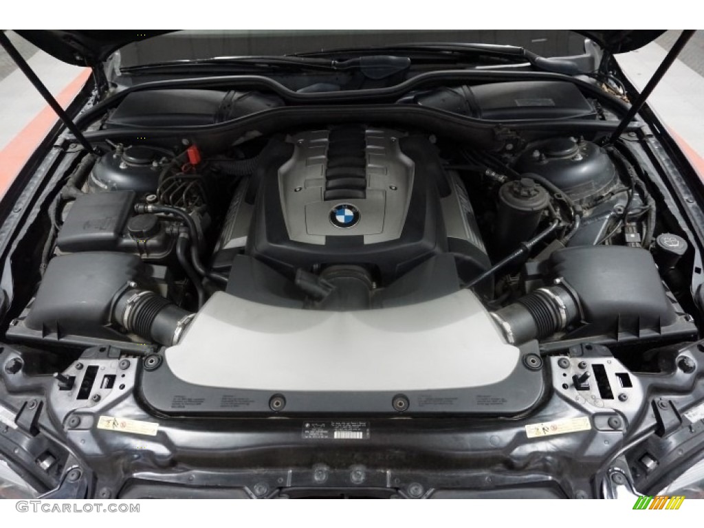 2006 7 Series 750i Sedan - Jet Black / Black/Black photo #57