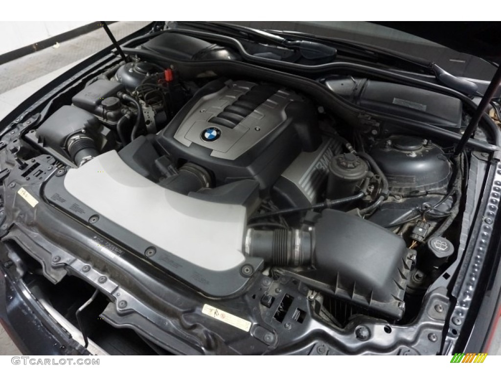 2006 7 Series 750i Sedan - Jet Black / Black/Black photo #60