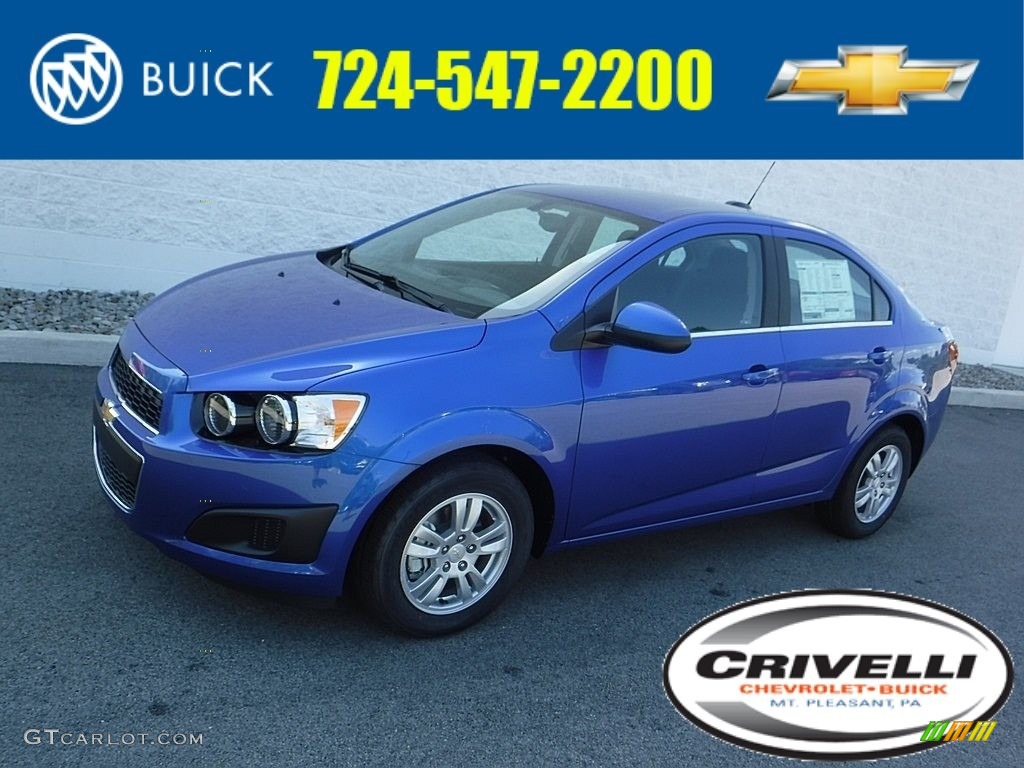 Kinetic Blue Metallic Chevrolet Sonic