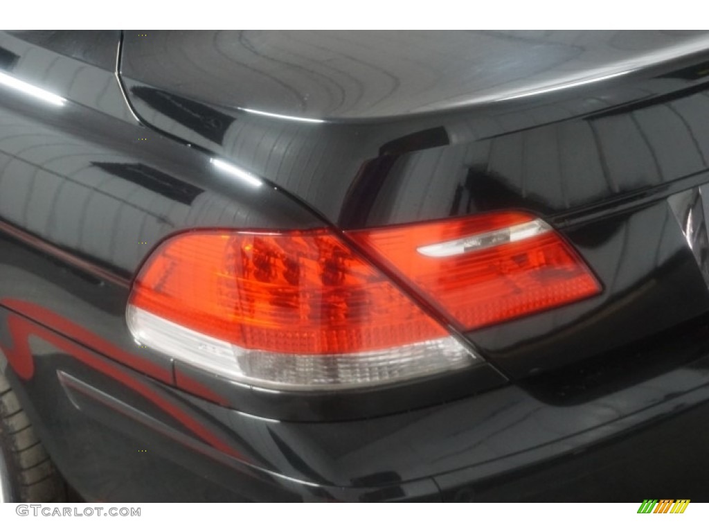 2006 7 Series 750i Sedan - Jet Black / Black/Black photo #77