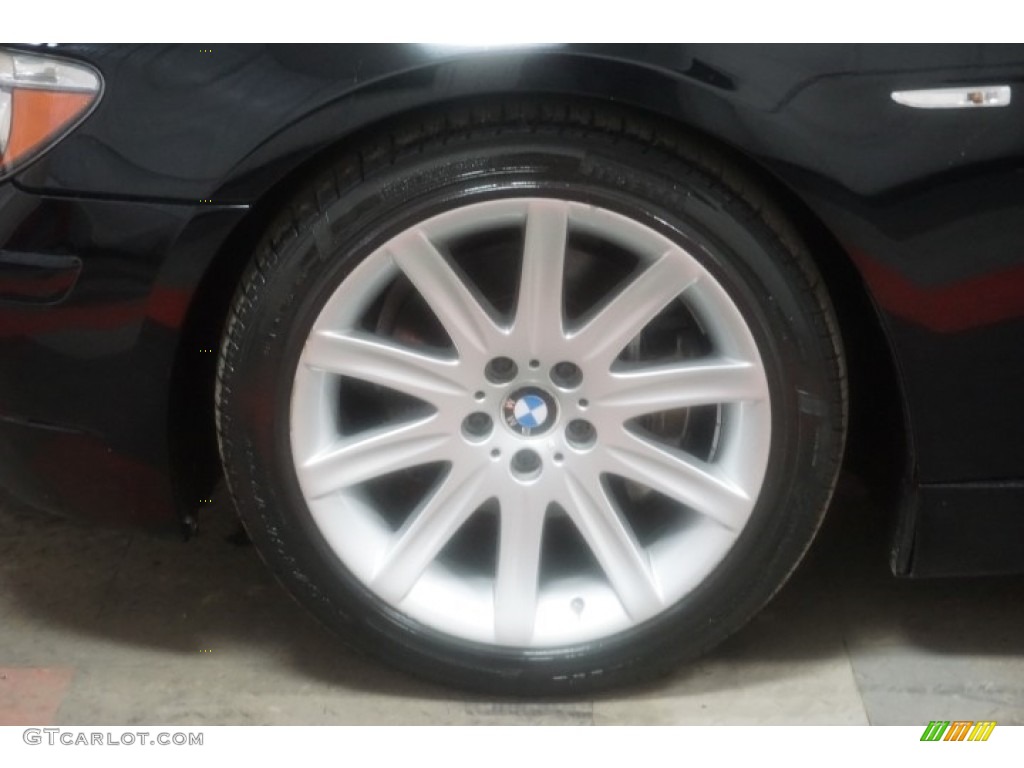 2006 7 Series 750i Sedan - Jet Black / Black/Black photo #90