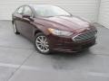 2017 Burgundy Velvet Ford Fusion SE  photo #2