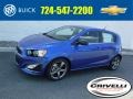 Kinetic Blue Metallic 2016 Chevrolet Sonic RS Hatchback