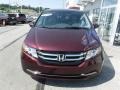 2014 Dark Cherry Pearl Honda Odyssey EX-L  photo #4