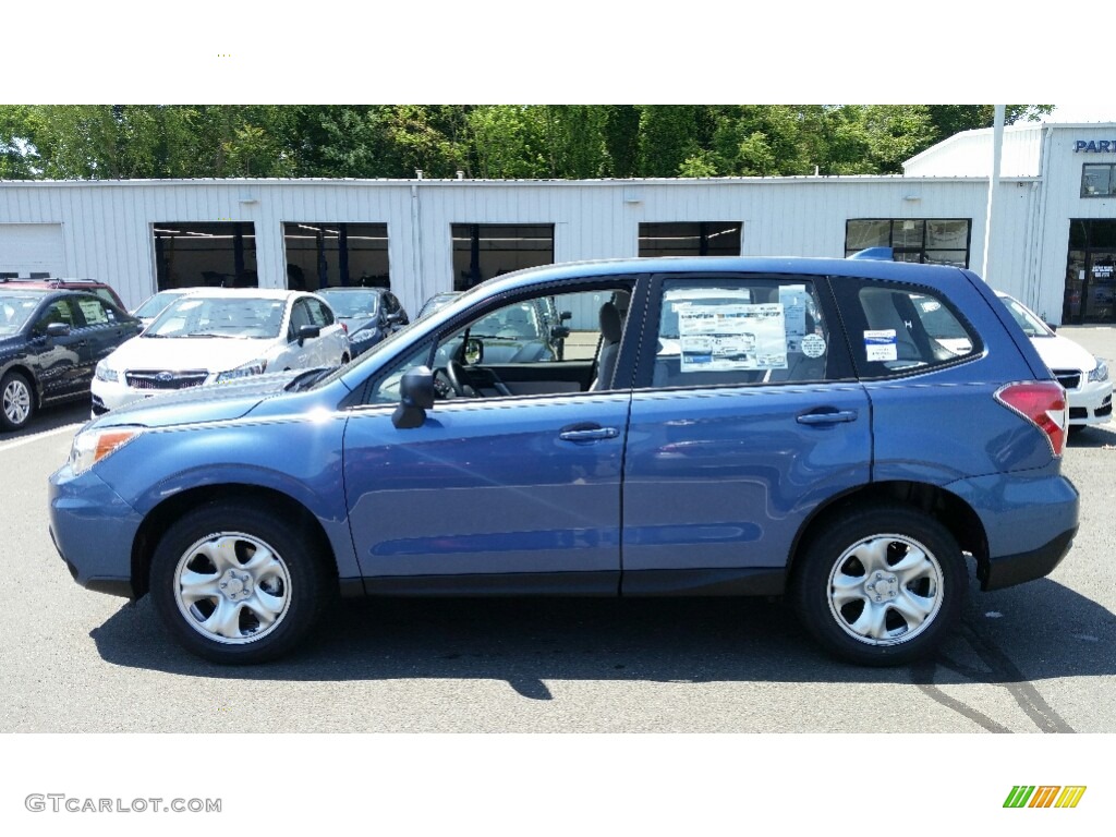 Quartz Blue Pearl 2016 Subaru Forester 2.5i Exterior Photo #113442941