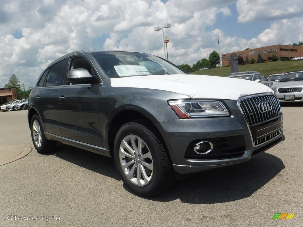 2016 Q5 2.0 TFSI Premium quattro - Monsoon Gray Metallic / Black photo #7