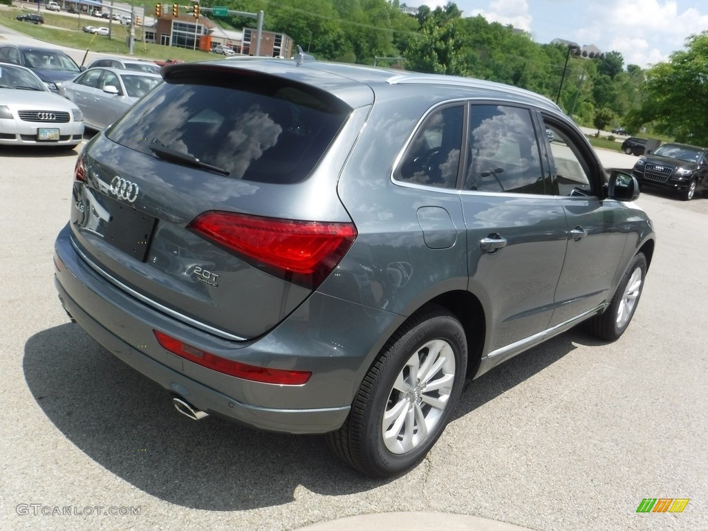 2016 Q5 2.0 TFSI Premium quattro - Monsoon Gray Metallic / Black photo #11