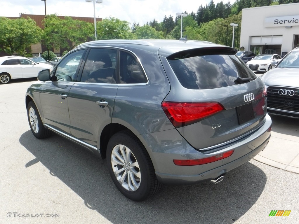 2016 Q5 2.0 TFSI Premium quattro - Monsoon Gray Metallic / Black photo #14