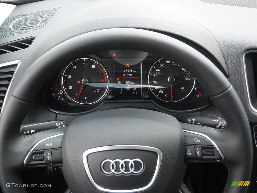 2016 Q5 2.0 TFSI Premium quattro - Monsoon Gray Metallic / Black photo #27