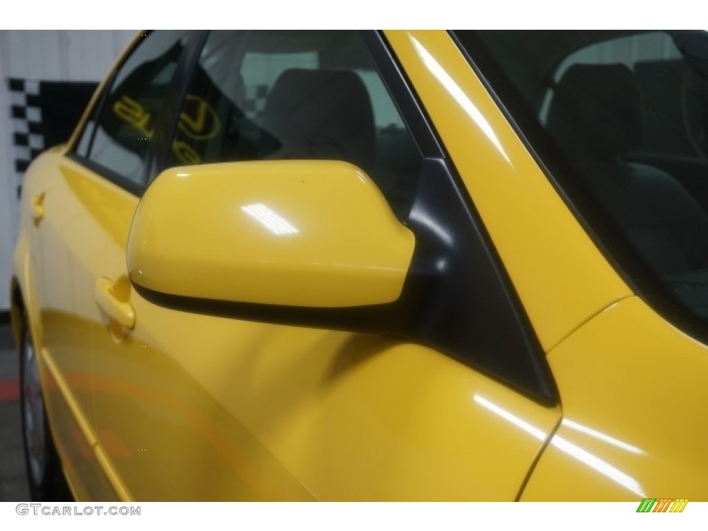 2003 MAZDA6 i Sedan - Speed Yellow / Black photo #62