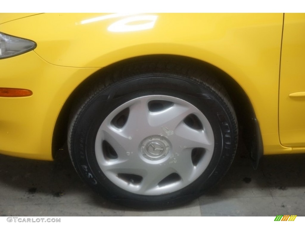 2003 MAZDA6 i Sedan - Speed Yellow / Black photo #84