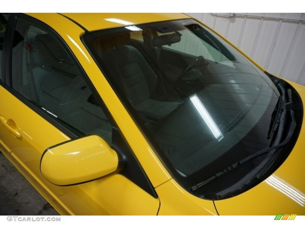 2003 MAZDA6 i Sedan - Speed Yellow / Black photo #92