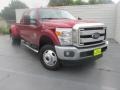 2016 Ruby Red Metallic Ford F350 Super Duty Lariat Crew Cab 4x4 DRW #113420229