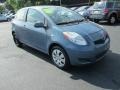 2010 Bayou Blue Pearl Toyota Yaris 3 Door Liftback  photo #4