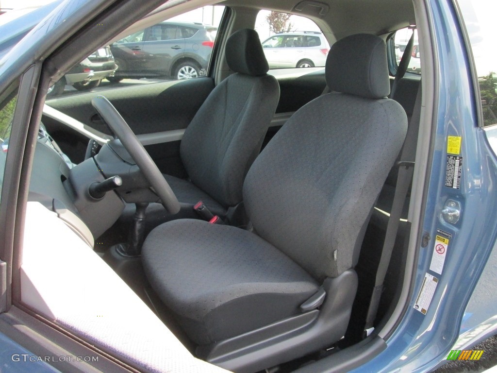 2010 Yaris 3 Door Liftback - Bayou Blue Pearl / Dark Charcoal photo #13
