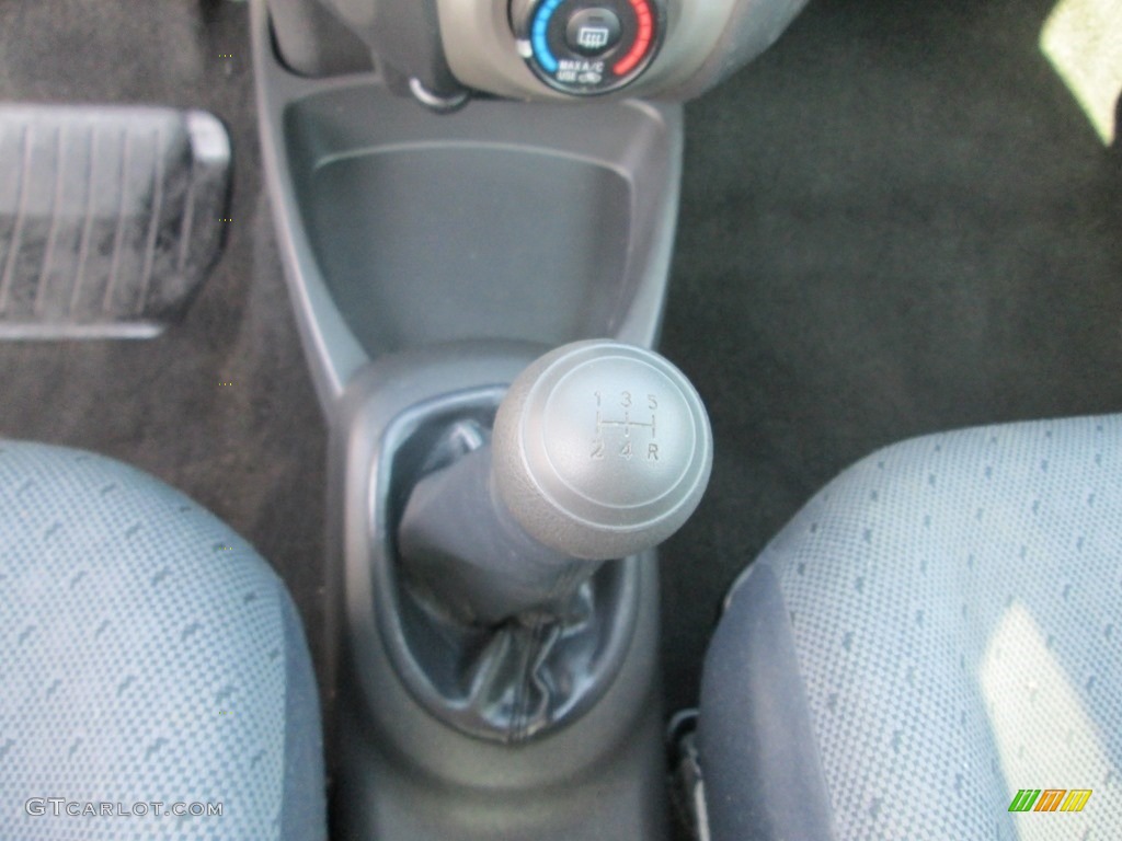 2010 Yaris 3 Door Liftback - Bayou Blue Pearl / Dark Charcoal photo #23