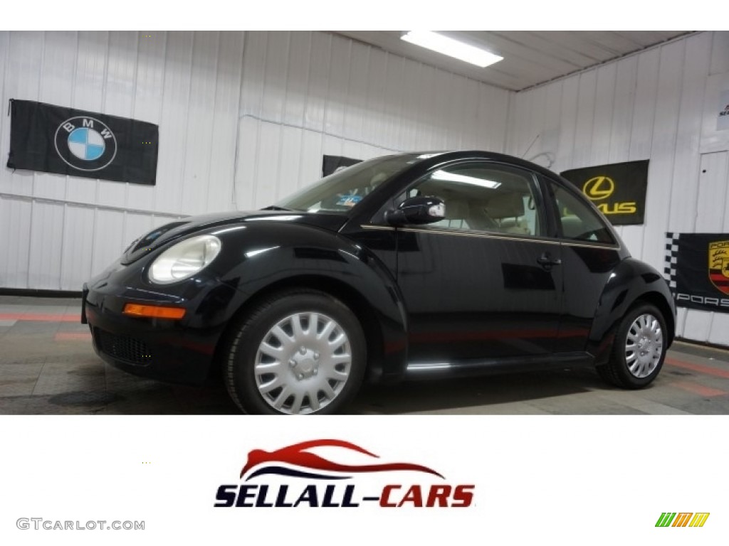 2007 New Beetle 2.5 Coupe - Black / Black photo #1