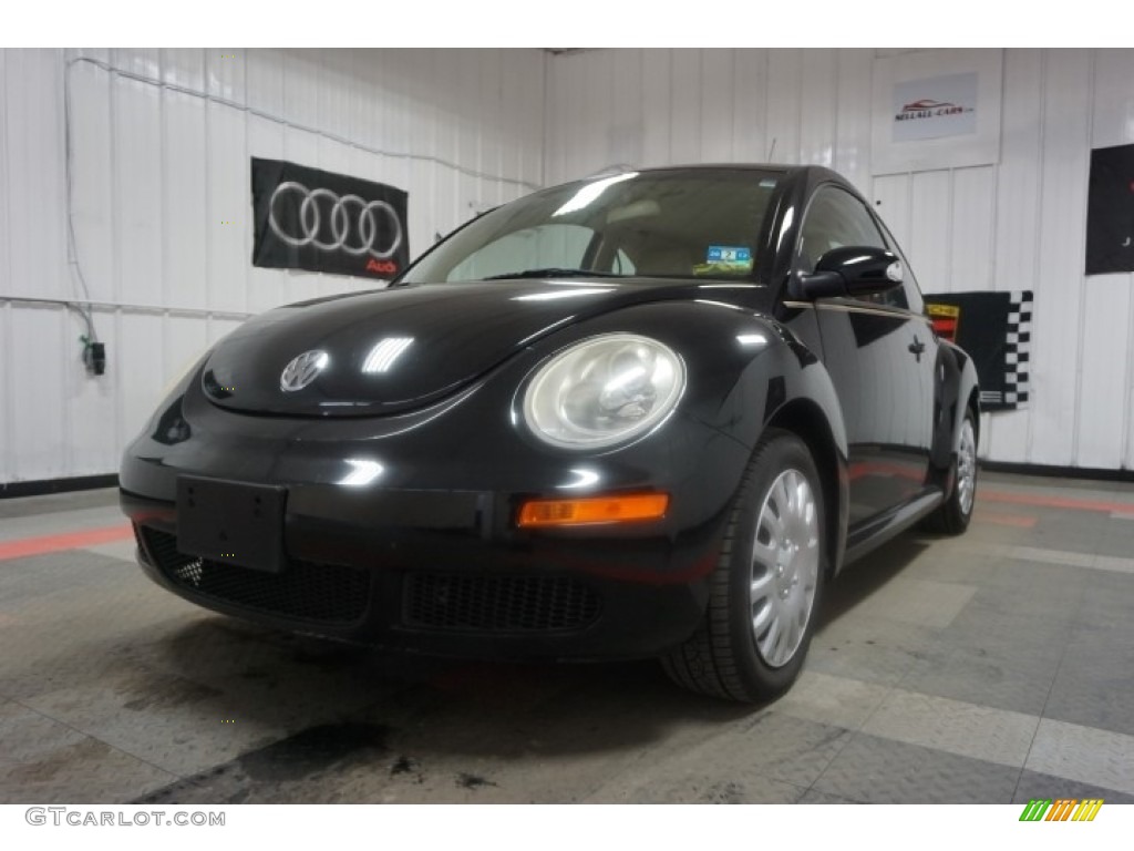 2007 New Beetle 2.5 Coupe - Black / Black photo #3