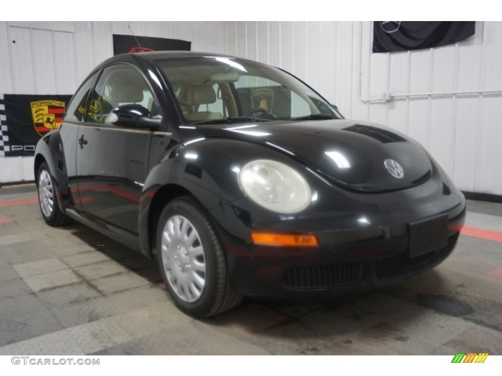 2007 New Beetle 2.5 Coupe - Black / Black photo #5