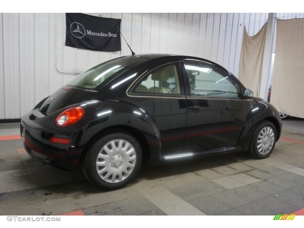 2007 New Beetle 2.5 Coupe - Black / Black photo #7