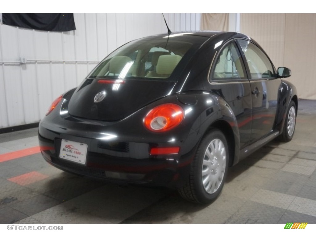 2007 New Beetle 2.5 Coupe - Black / Black photo #8