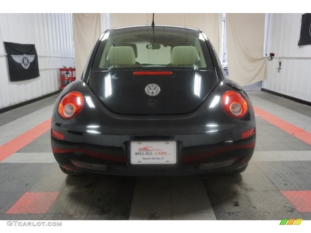 2007 New Beetle 2.5 Coupe - Black / Black photo #9