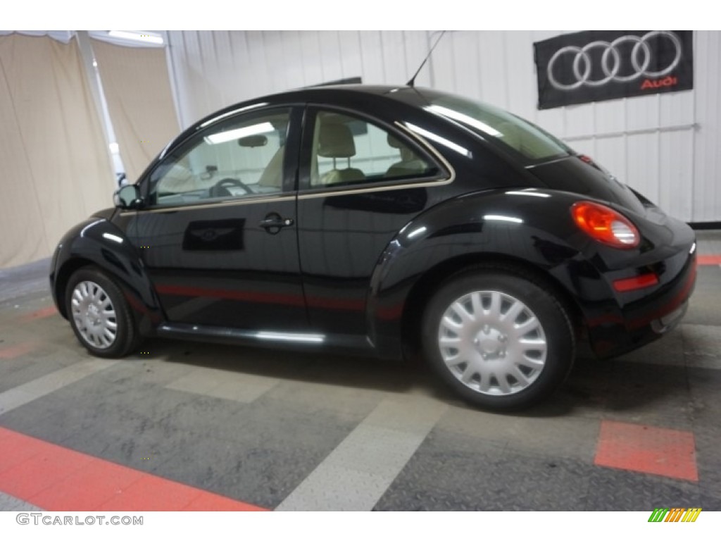 2007 New Beetle 2.5 Coupe - Black / Black photo #11