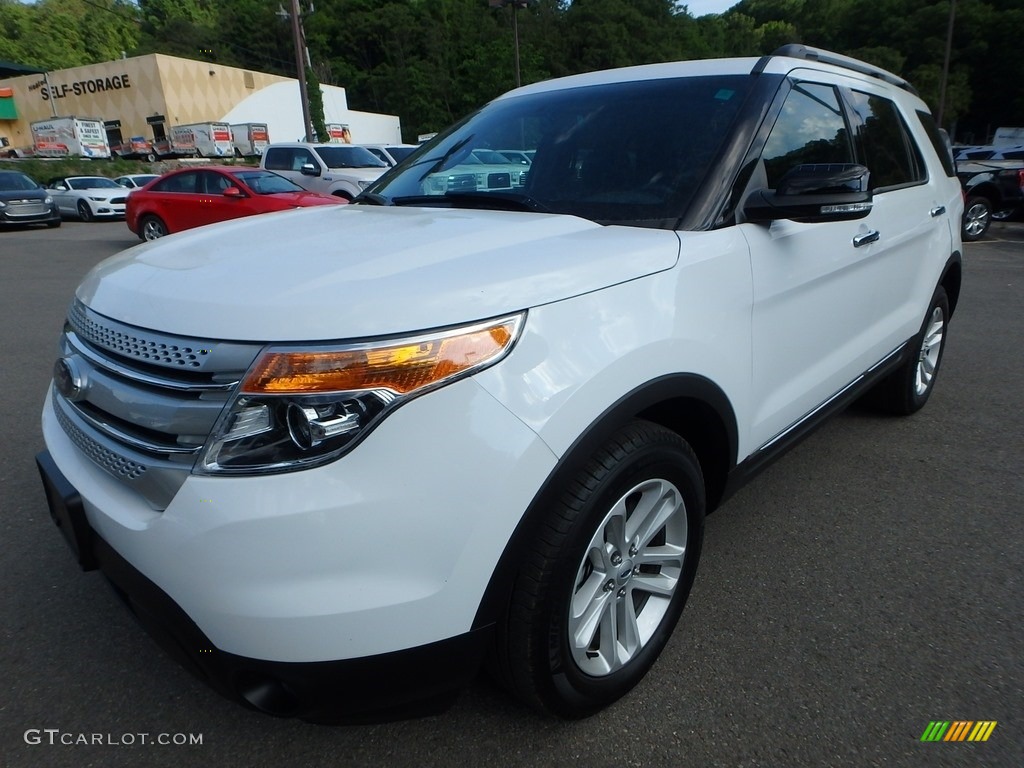 2015 Explorer XLT 4WD - White Platinum / Charcoal Black photo #7