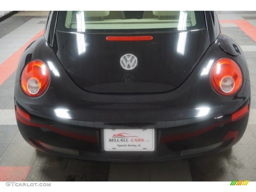 2007 New Beetle 2.5 Coupe - Black / Black photo #64