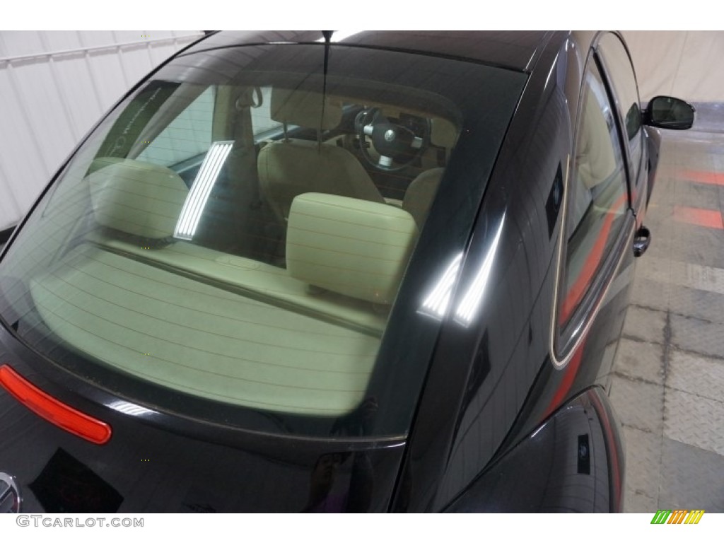 2007 New Beetle 2.5 Coupe - Black / Black photo #79
