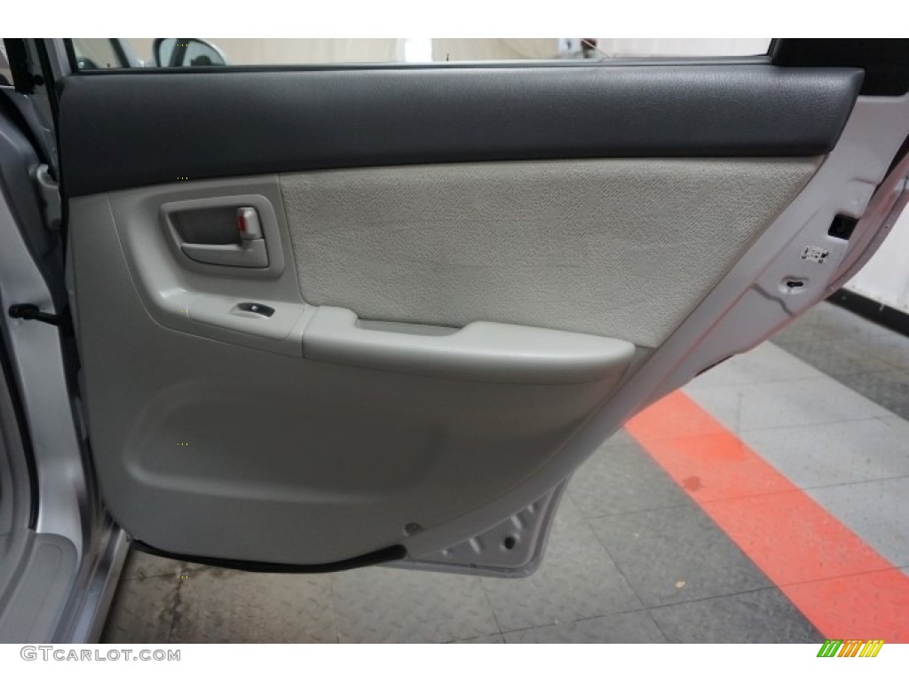 2006 Spectra EX Sedan - Clear Silver / Beige photo #16