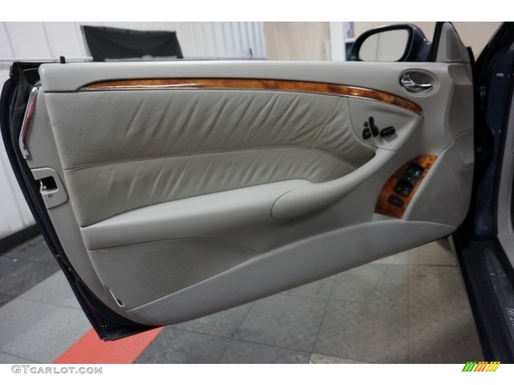 2005 CLK 320 Cabriolet - Cadet Blue Metallic / Charcoal photo #12