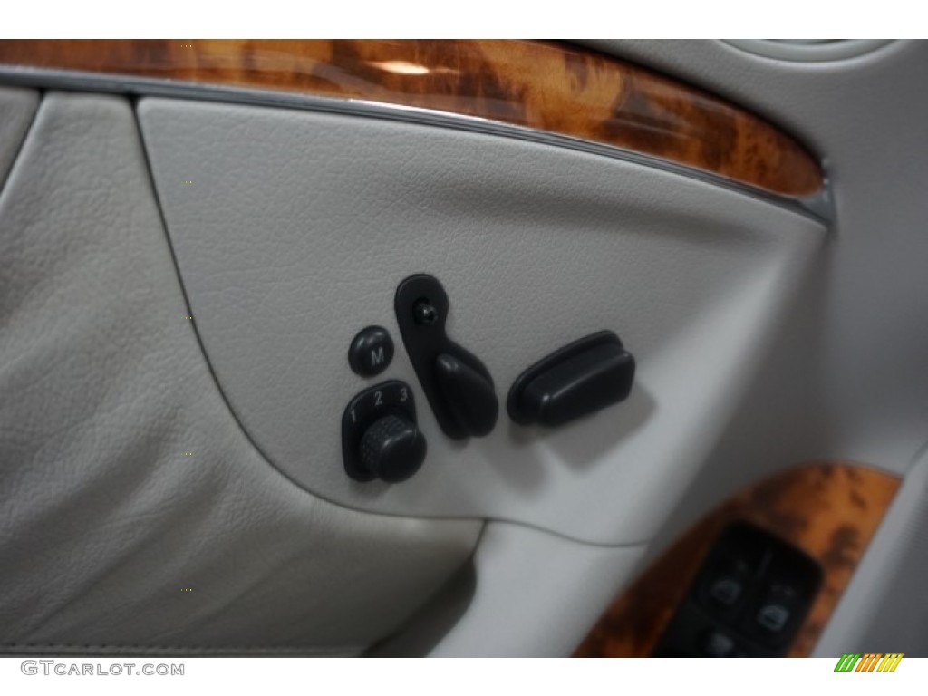 2005 CLK 320 Cabriolet - Cadet Blue Metallic / Charcoal photo #13
