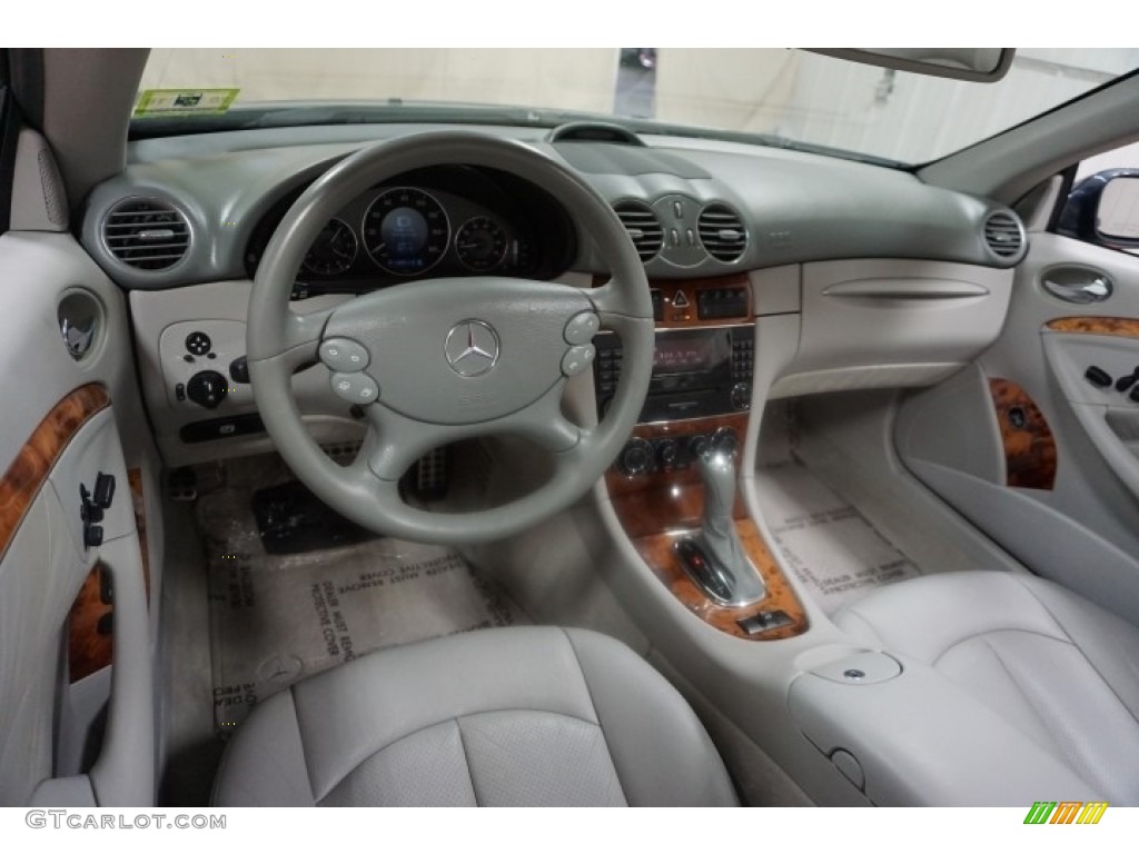 2005 CLK 320 Cabriolet - Cadet Blue Metallic / Charcoal photo #27