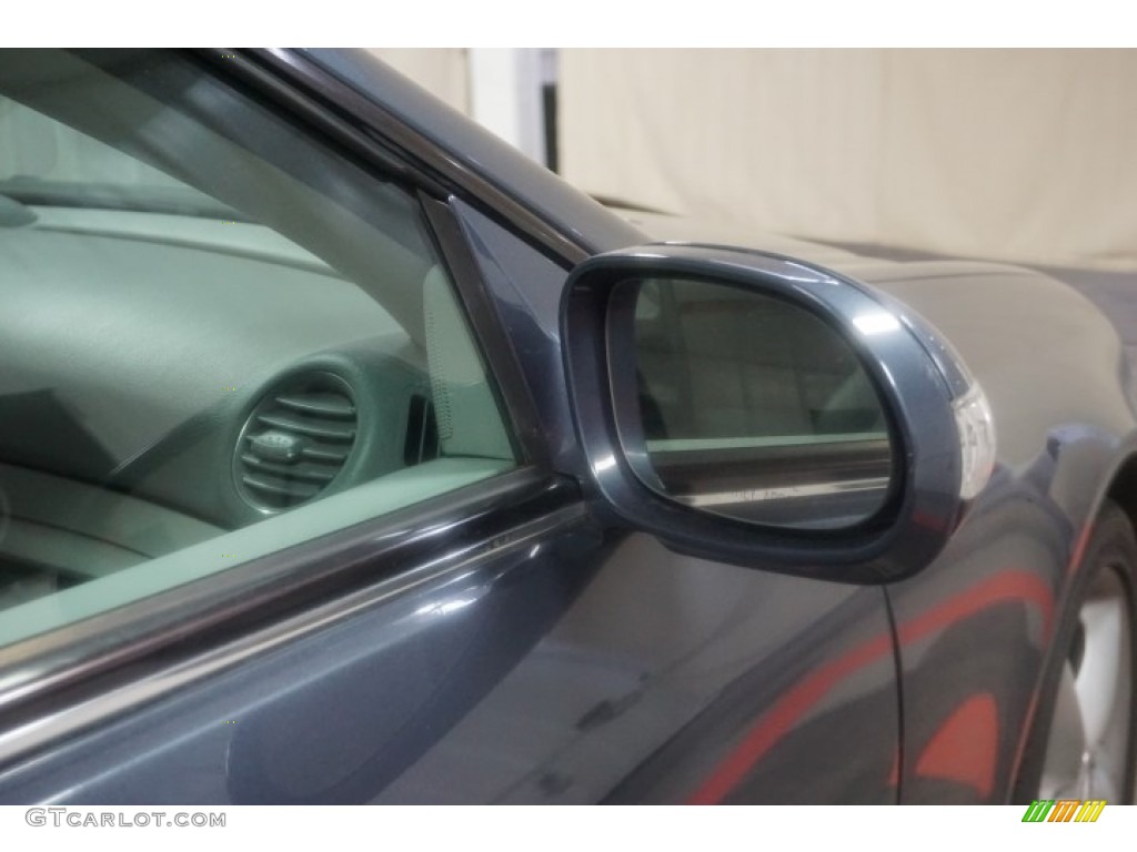 2005 CLK 320 Cabriolet - Cadet Blue Metallic / Charcoal photo #60