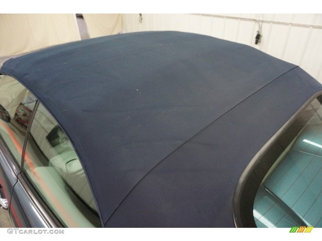 2005 CLK 320 Cabriolet - Cadet Blue Metallic / Charcoal photo #83