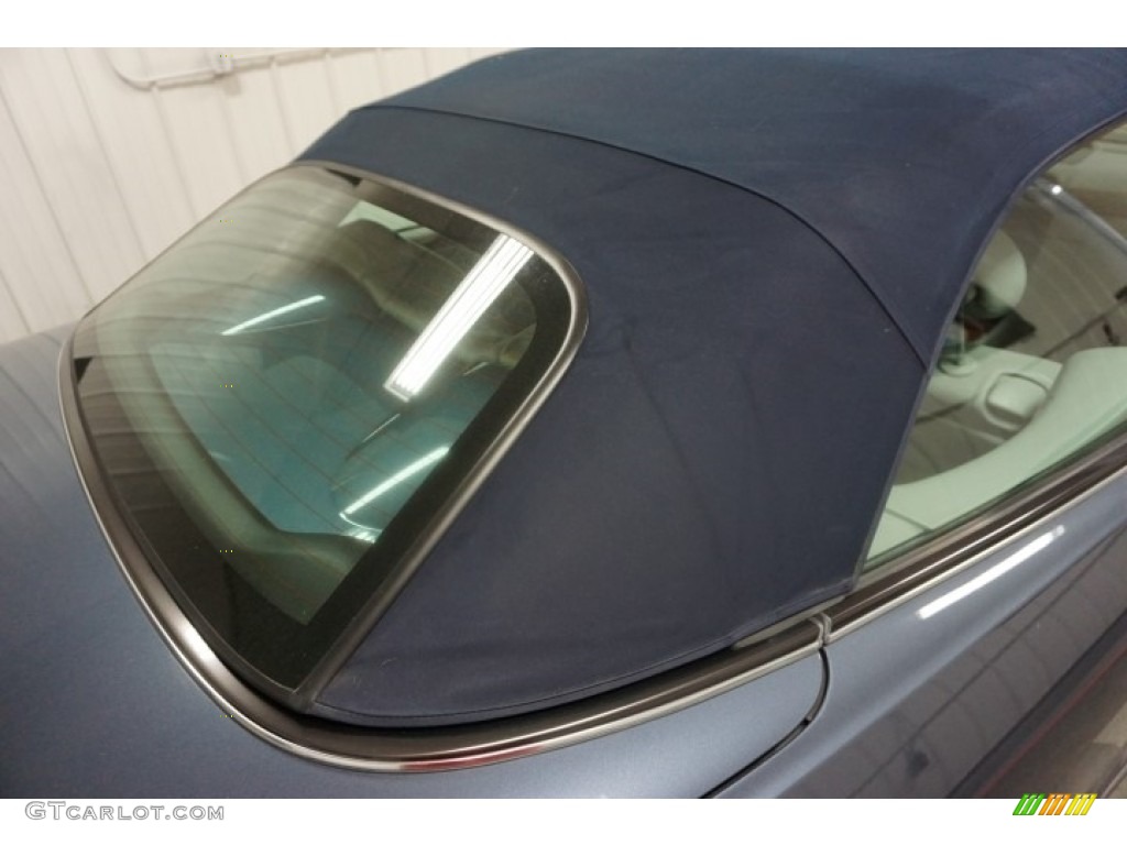 2005 CLK 320 Cabriolet - Cadet Blue Metallic / Charcoal photo #84