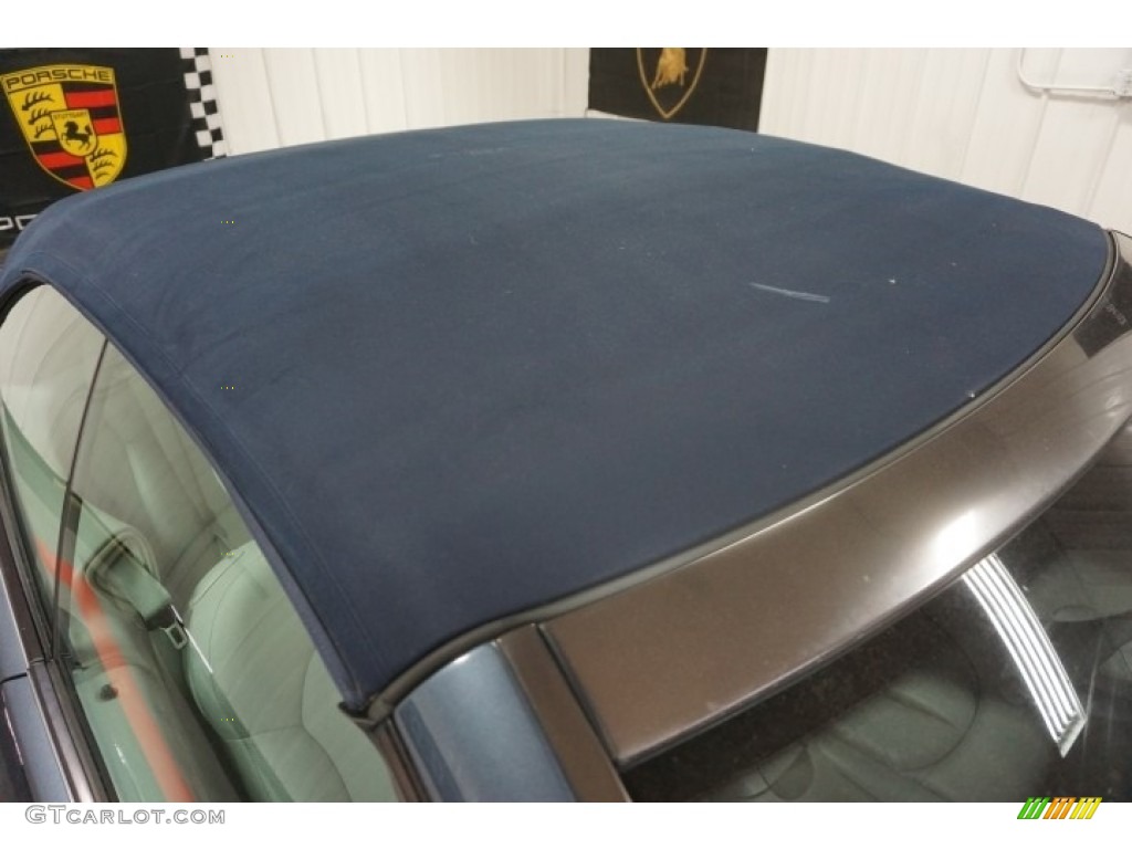 2005 CLK 320 Cabriolet - Cadet Blue Metallic / Charcoal photo #87