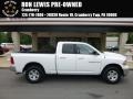 2012 Bright White Dodge Ram 1500 SLT Quad Cab 4x4  photo #1