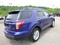 2014 Deep Impact Blue Ford Explorer XLT 4WD  photo #7