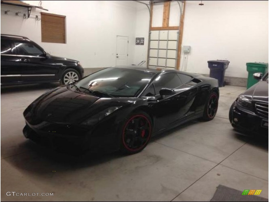2005 Gallardo Coupe - Nero Noctis (Black) / Nero Perseus photo #2