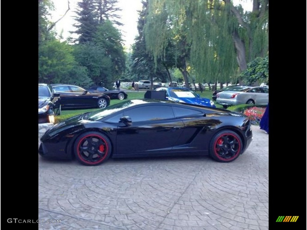 2005 Gallardo Coupe - Nero Noctis (Black) / Nero Perseus photo #5