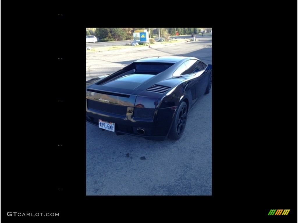 2005 Gallardo Coupe - Nero Noctis (Black) / Nero Perseus photo #11