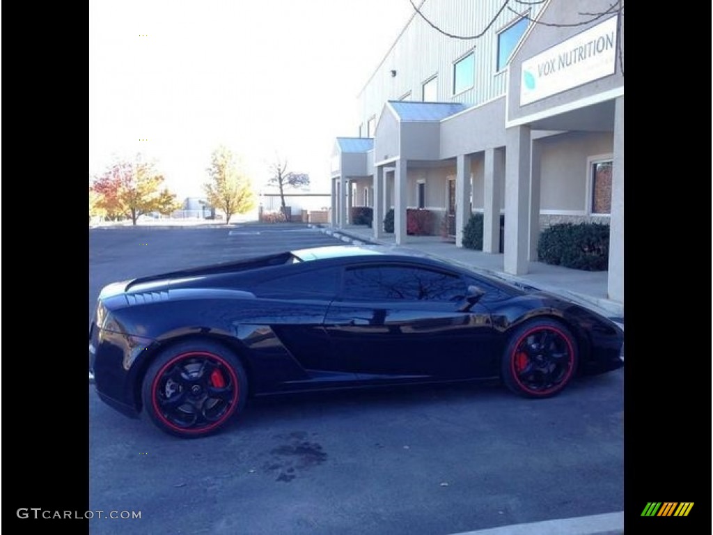 2005 Gallardo Coupe - Nero Noctis (Black) / Nero Perseus photo #12