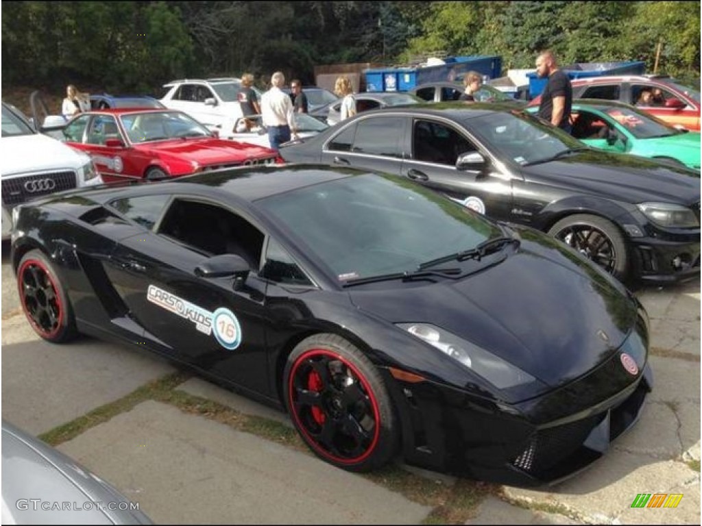 2005 Gallardo Coupe - Nero Noctis (Black) / Nero Perseus photo #13
