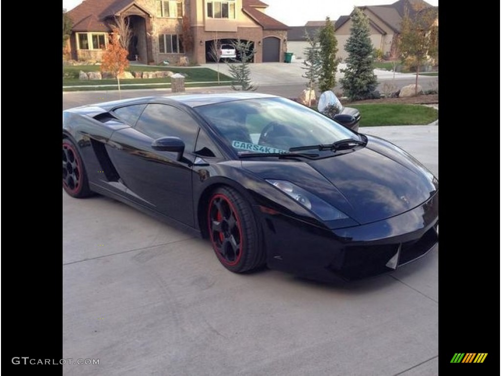 2005 Gallardo Coupe - Nero Noctis (Black) / Nero Perseus photo #14