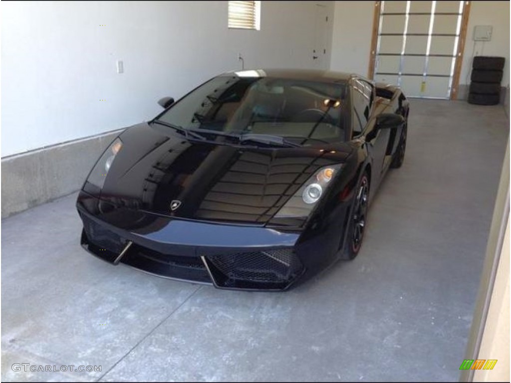 2005 Gallardo Coupe - Nero Noctis (Black) / Nero Perseus photo #17