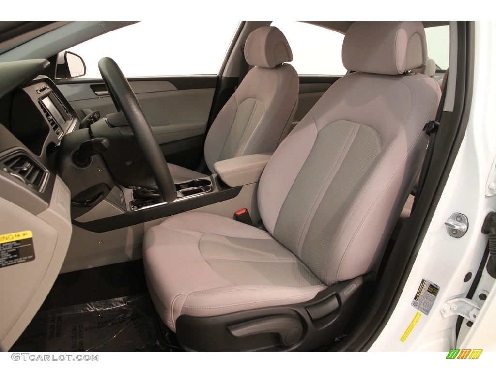 2016 Sonata SE - Quartz White Pearl / Gray photo #5